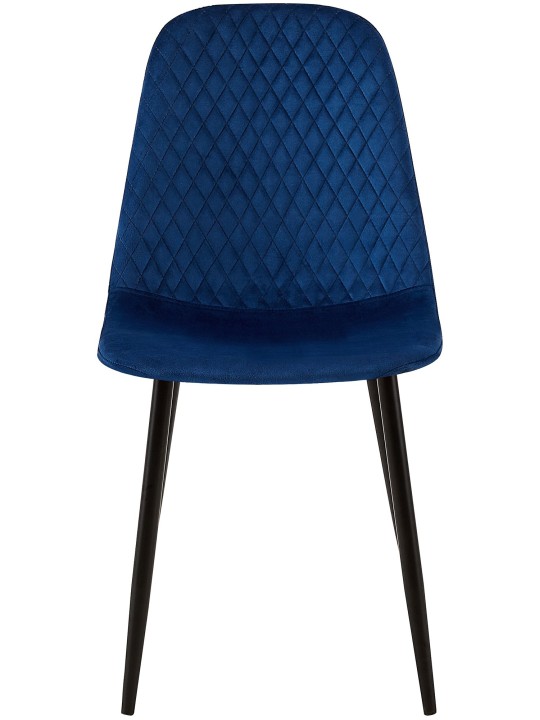 Scaun Giverny catifea, albastru