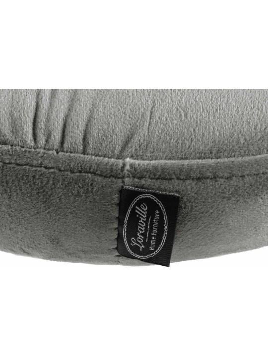 Set 2 taburete de bar Ponte catifea crom, gri