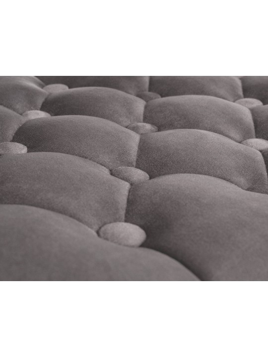 Scaun de bar Dublin catifea, gri