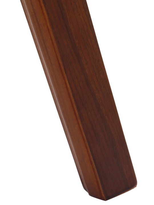 Scaun vizitator țesătură Kingston, nuc/crem Scaun vizitator țesătură Kingston, nuc/crem