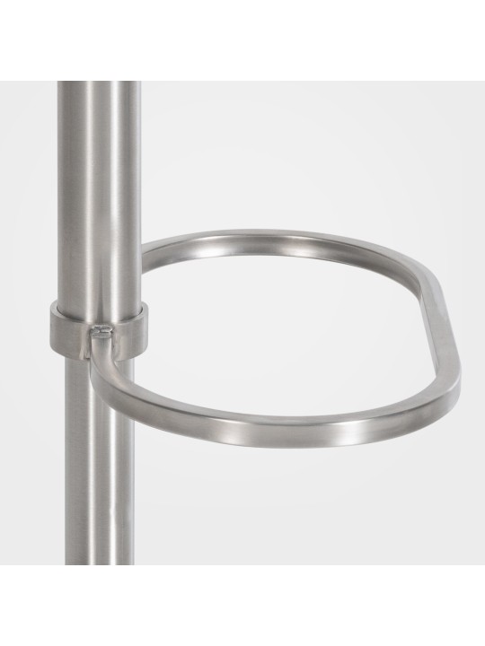 Scaun de bar Damaso E fetut, gri