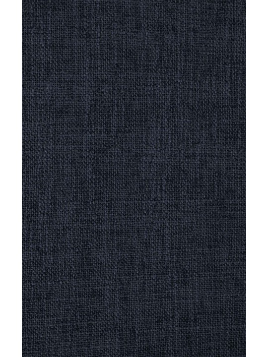 Set 2 scaune din material Kingston, nuc/albastru