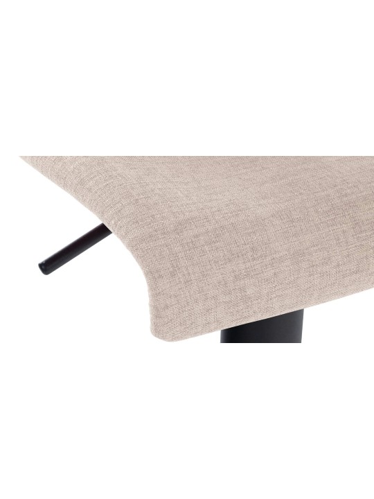 Set 2 taburete de bar tesatura Branford, crem