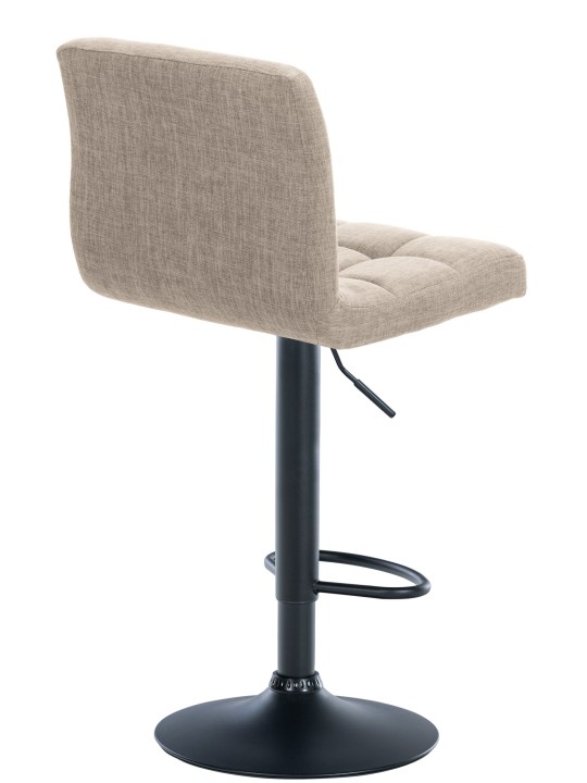 Set 2 scaune de bar Tesatura Calma, crem