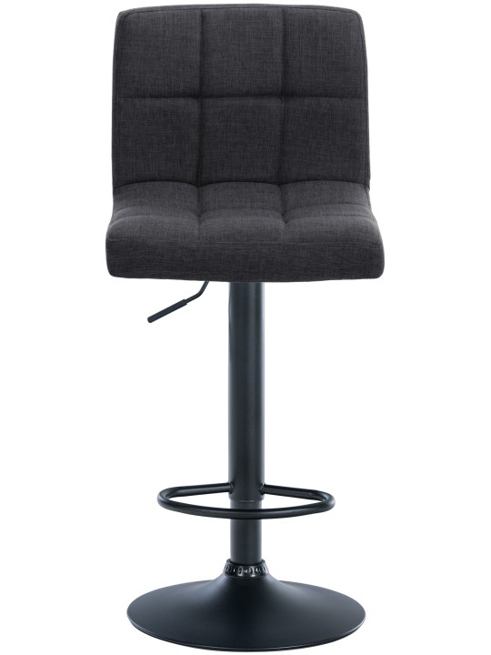 Set 2 scaune de bar Tesatura Calma, gri închis