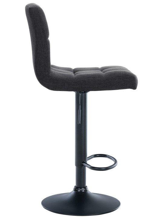 Set 2 scaune de bar Tesatura Calma, gri închis