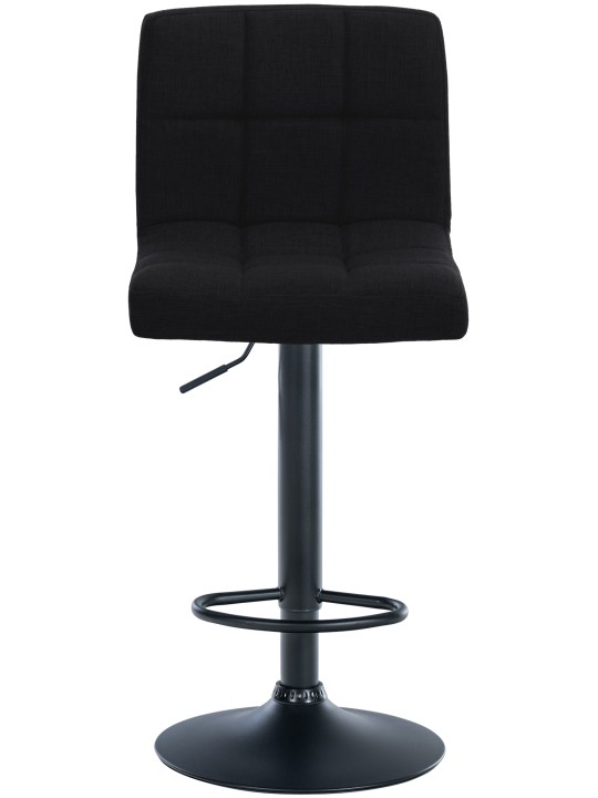 Set 2 scaune de bar Tesatura Calma, negru