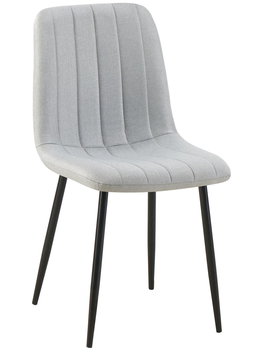 Scaun Dijon stofa, gri