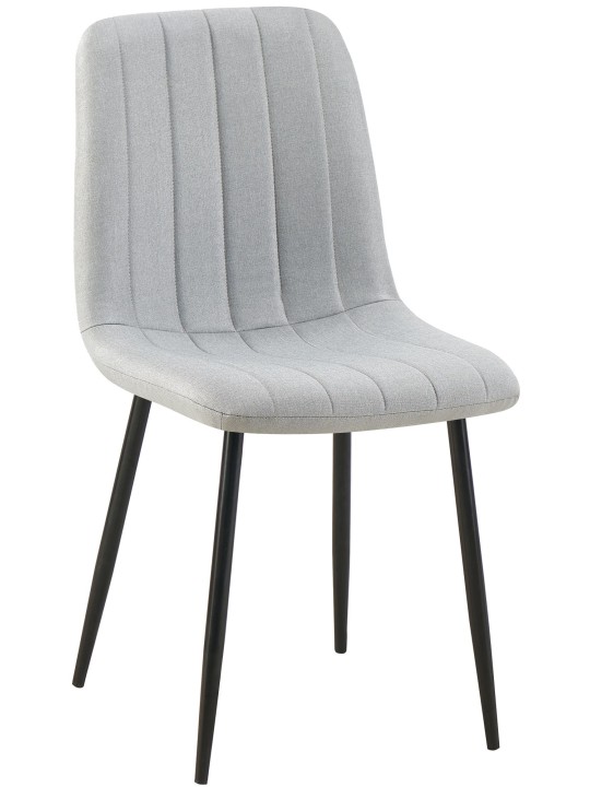 Scaun Dijon stofa, gri
