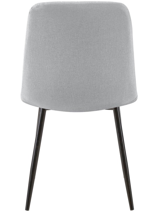 Scaun Dijon stofa, gri