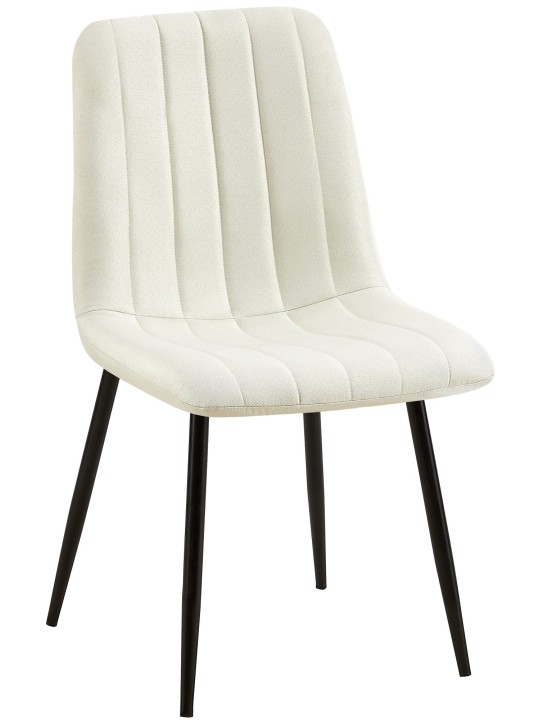 Scaun Dijon stofa, crem