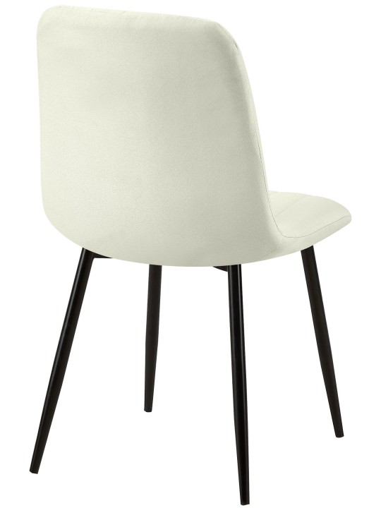 Scaun Dijon stofa, crem