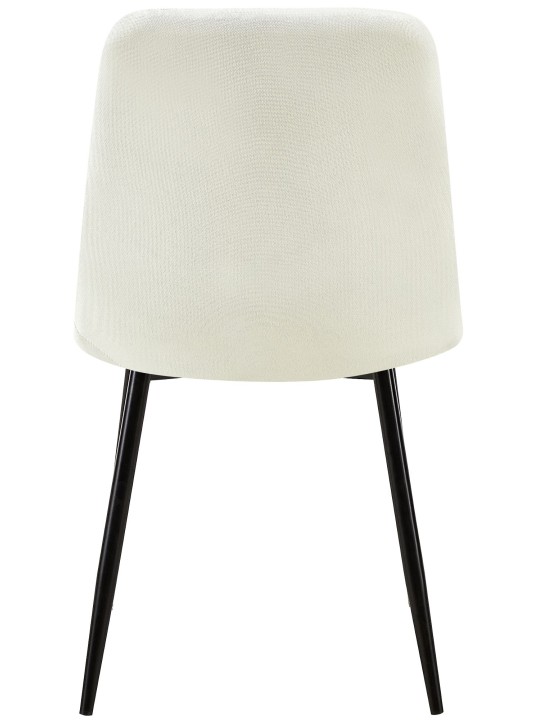 Scaun Dijon stofa, crem