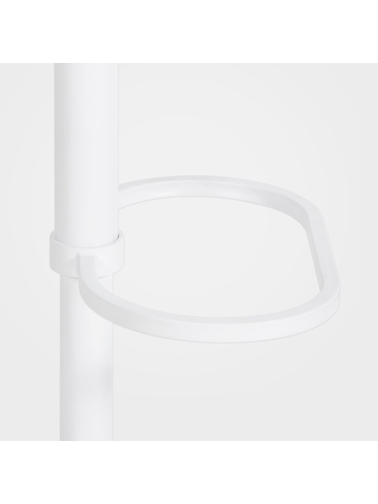 Scaun de bar Damaso W catifea, gri