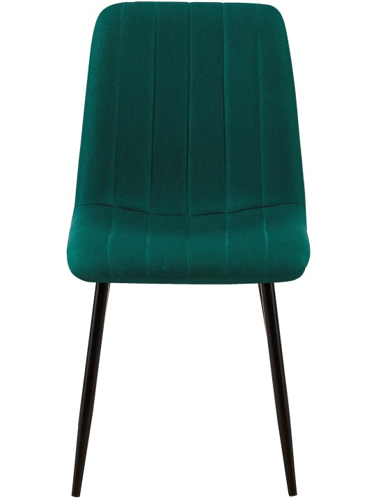 Scaun Dijon stofa, verde închis