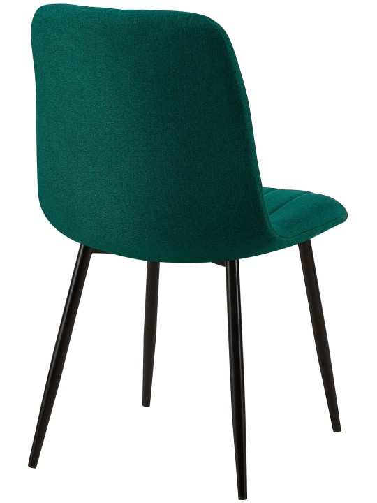 Scaun Dijon stofa, verde închis