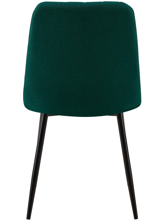 Scaun Dijon stofa, verde închis