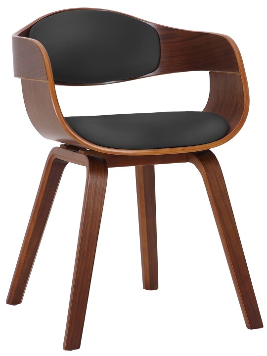 Scaun vizitator Kingston, nuc/negru