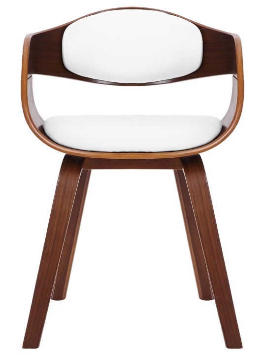 Scaun vizitator Kingston, nuc/alb