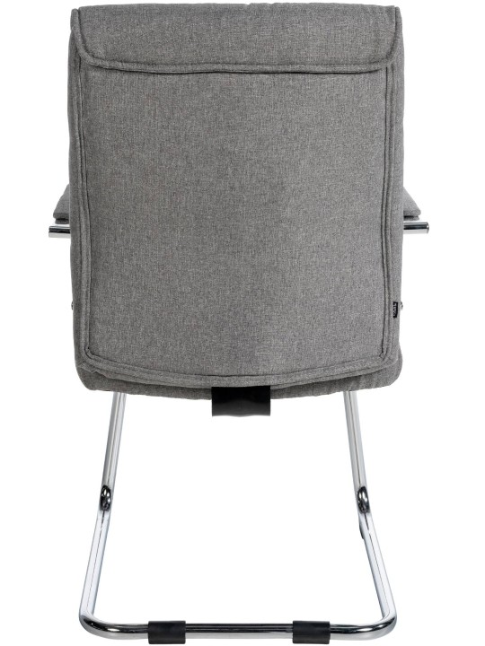 Scaun vizitator stofa Sievert, gri deschis Scaun vizitator stofa Sievert, gri deschis
