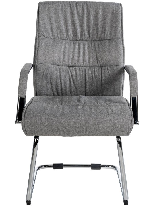 Scaun vizitator stofa Sievert, gri deschis Scaun vizitator stofa Sievert, gri deschis