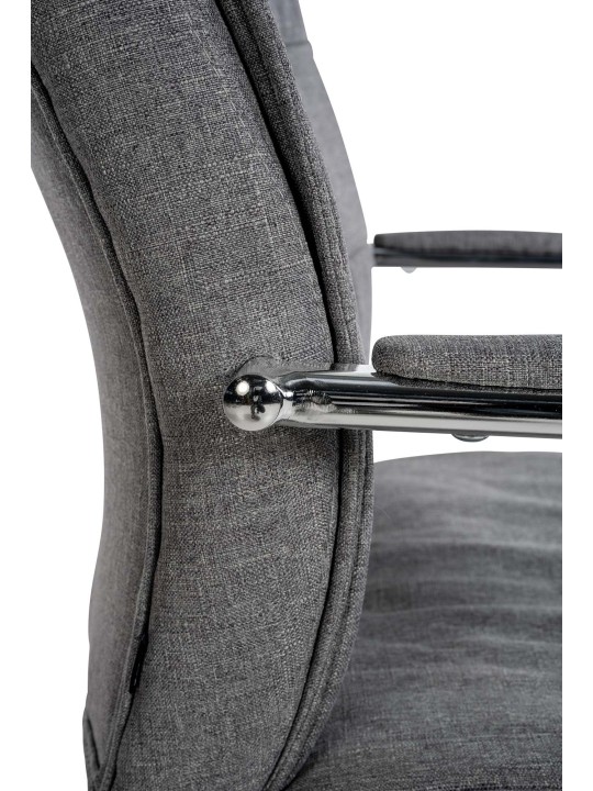 Scaun vizitator stofa Sievert, gri deschis Scaun vizitator stofa Sievert, gri deschis