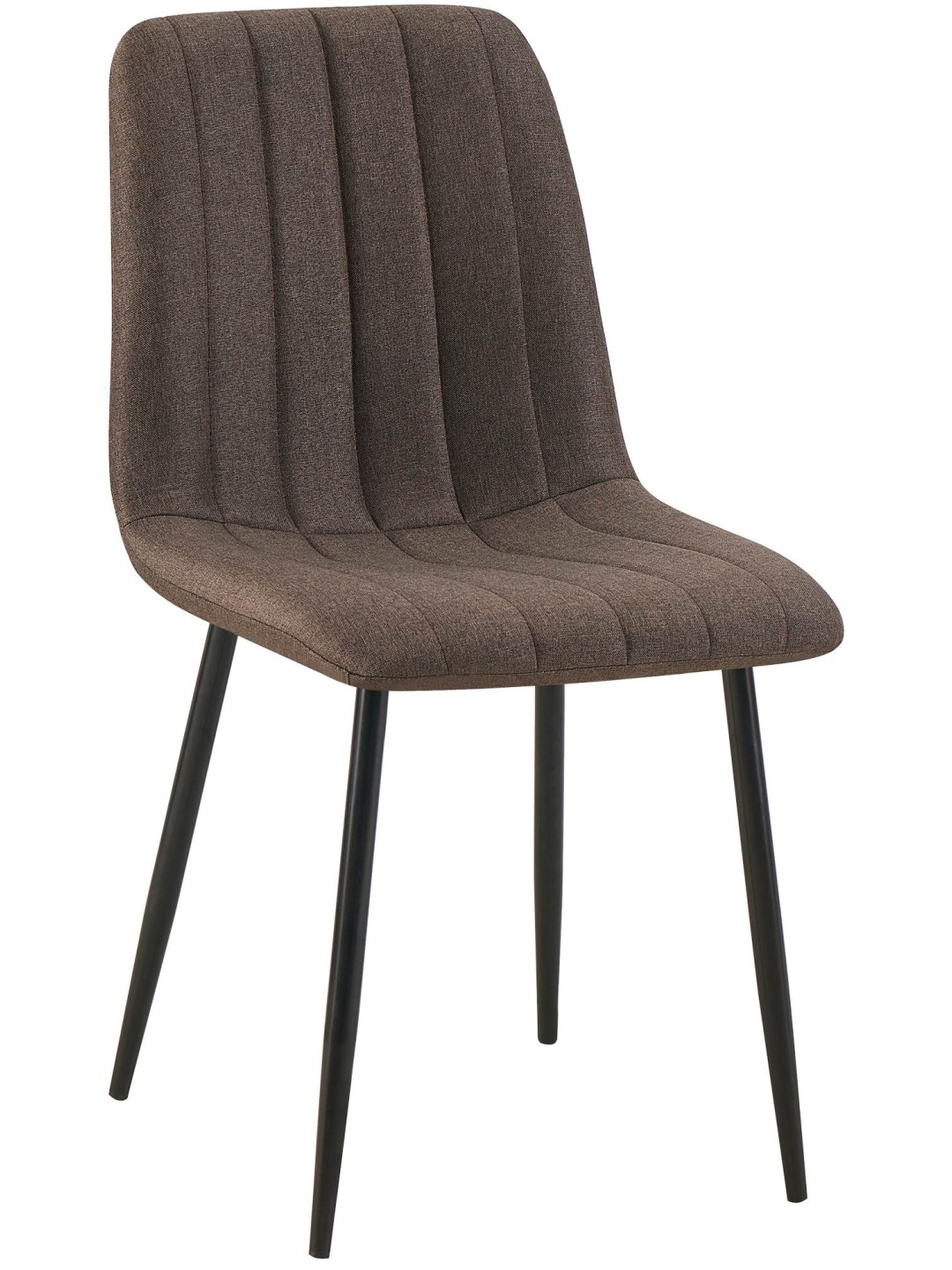 Scaun Dijon stofa, maro