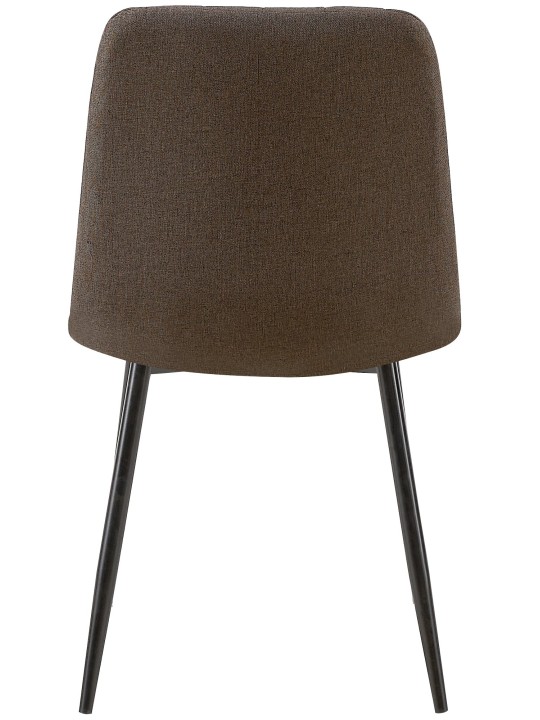 Scaun Dijon stofa, maro