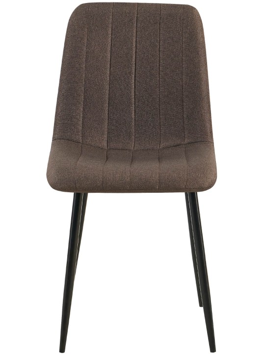 Set 4 scaune stofa Dijon, maro