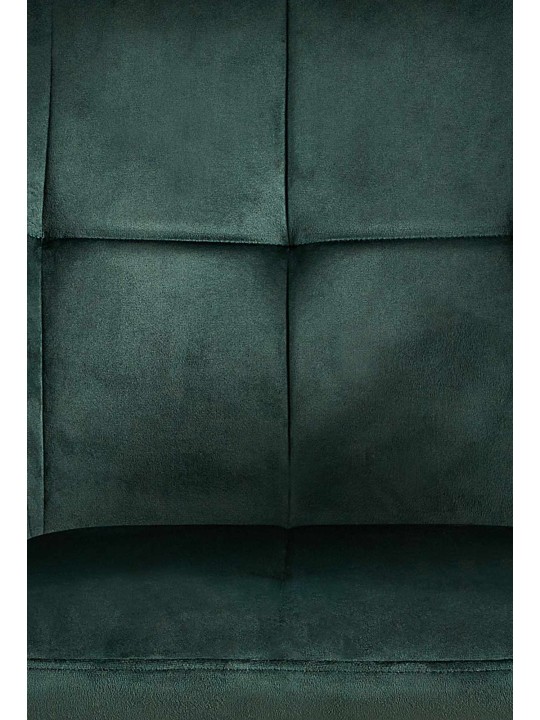 Set 2 scaune de sufragerie catifea Emia, verde