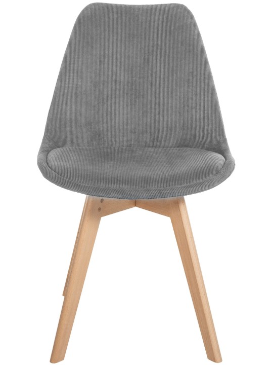 Scaun Linares Cord, gri