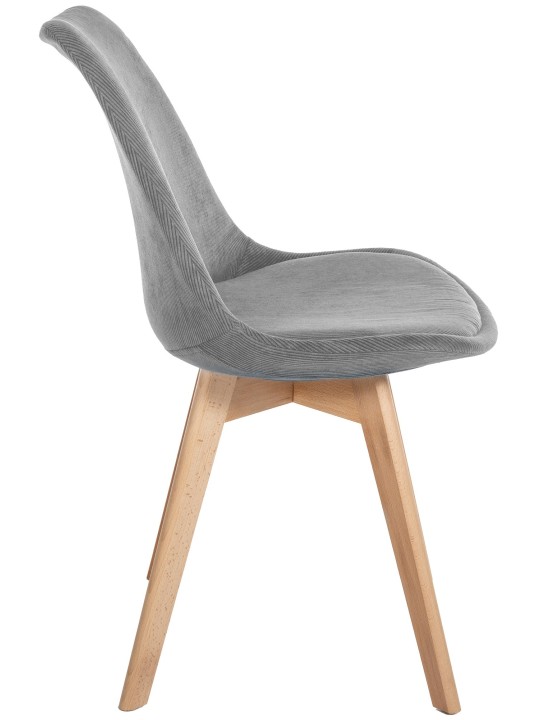 Scaun Linares Cord, gri