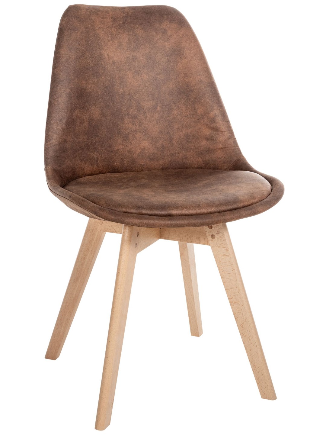 Scaun Linares Vintage, maro