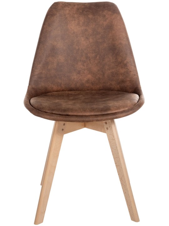 Scaun Linares Vintage, maro