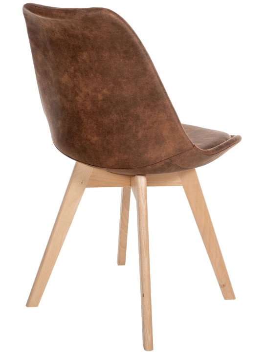 Scaun Linares Vintage, maro