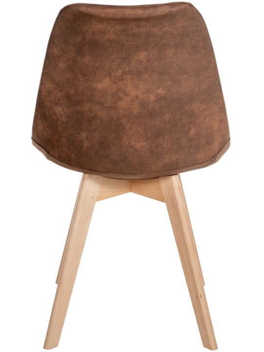 Scaun Linares Vintage, maro