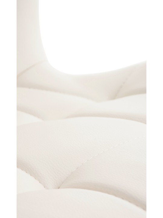 Scaun Elda PU natura, alb Scaun Elda PU natura, alb