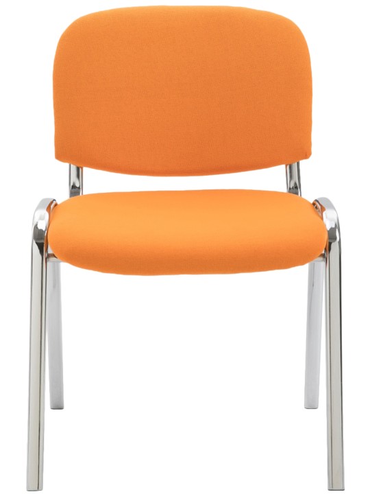 Scaun vizitator Ken C stofa, portocaliu