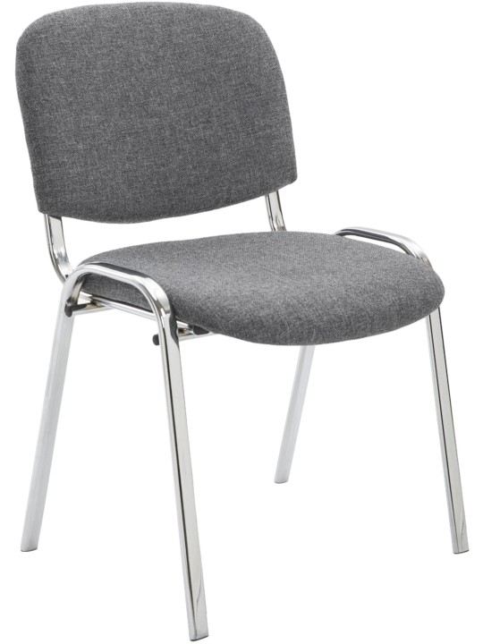 Scaun vizitator Ken C stofa, gri Scaun vizitator Ken C stofa, gri