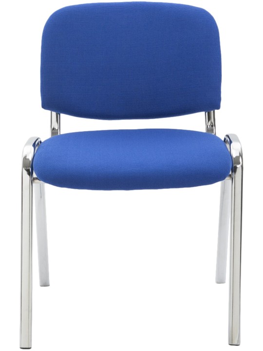 Scaun vizitator Ken C stofa, albastru