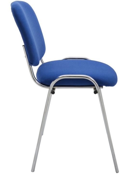 Scaun vizitator Ken C stofa, albastru