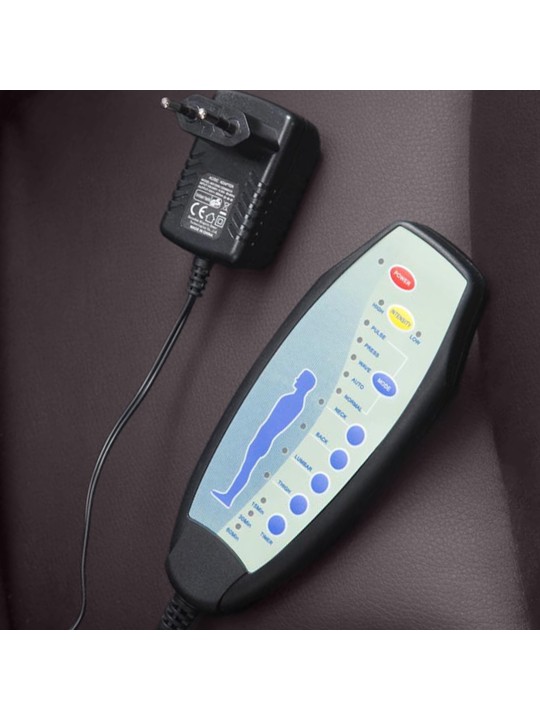 Scaun de birou Pacific cu functie de masaj V2, maro