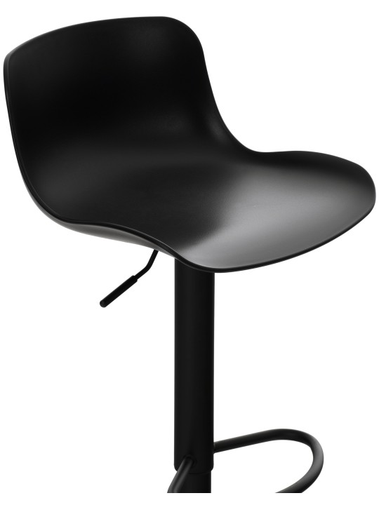 Scaun de bar Almada, negru