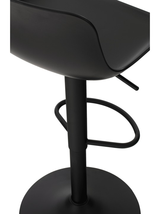 Scaun de bar Almada, negru
