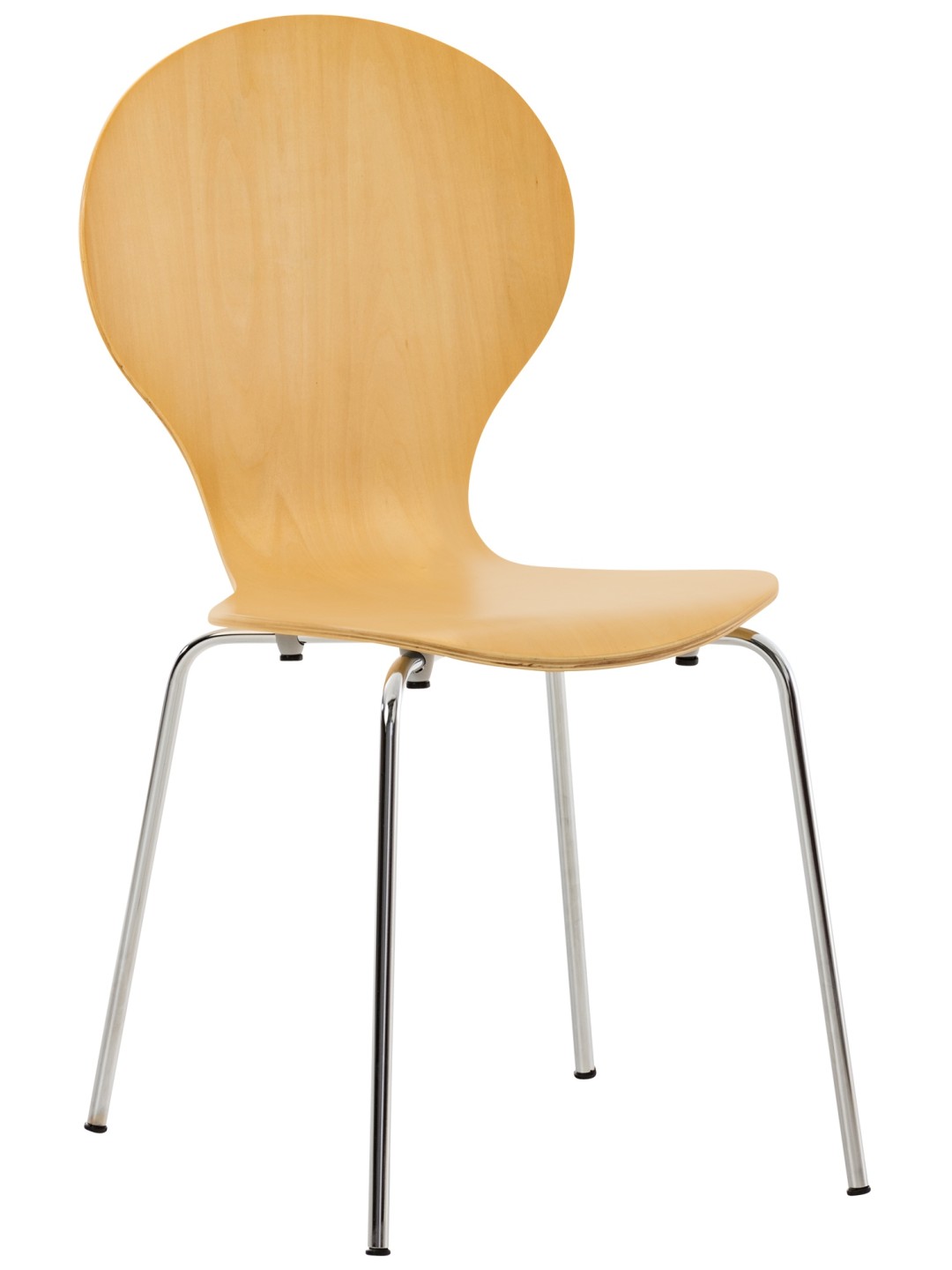 Scaun vizitator Diego, natural