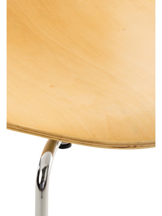 Scaun vizitator Diego, natural