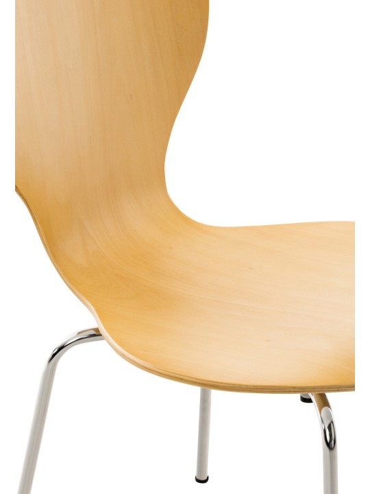 Scaun vizitator Diego, natural