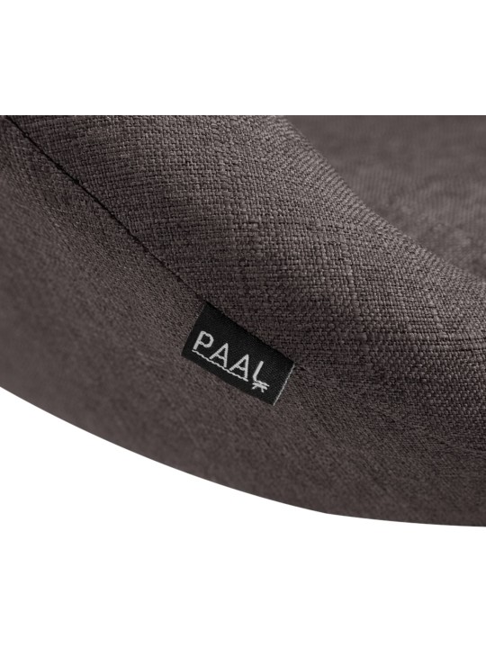 Scaun de bar țesătură Davie, gri închis Scaun de bar țesătură Davie, gri închis