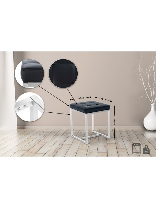 Scaun Barci, negru