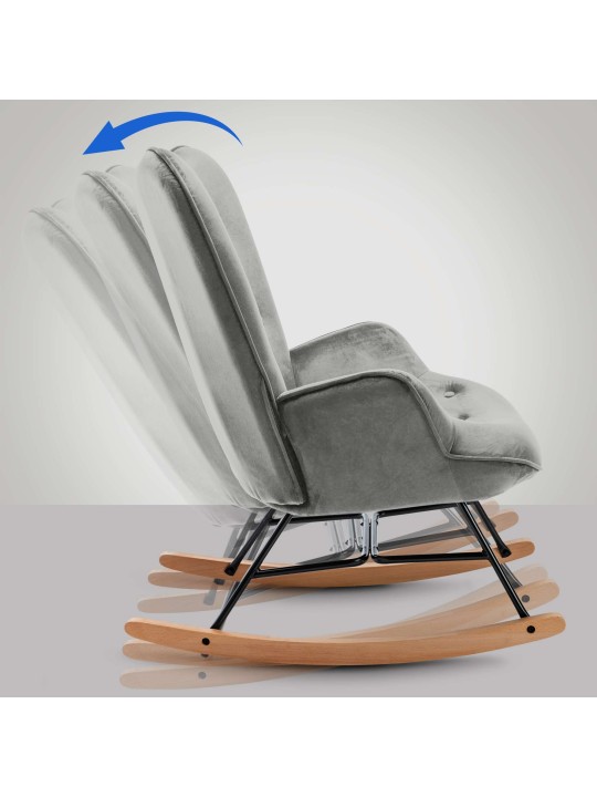 balansoar Sanka catifea, gri balansoar Sanka catifea, gri